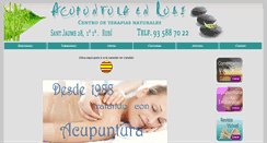 Desktop Screenshot of acupunturaenrubi.com